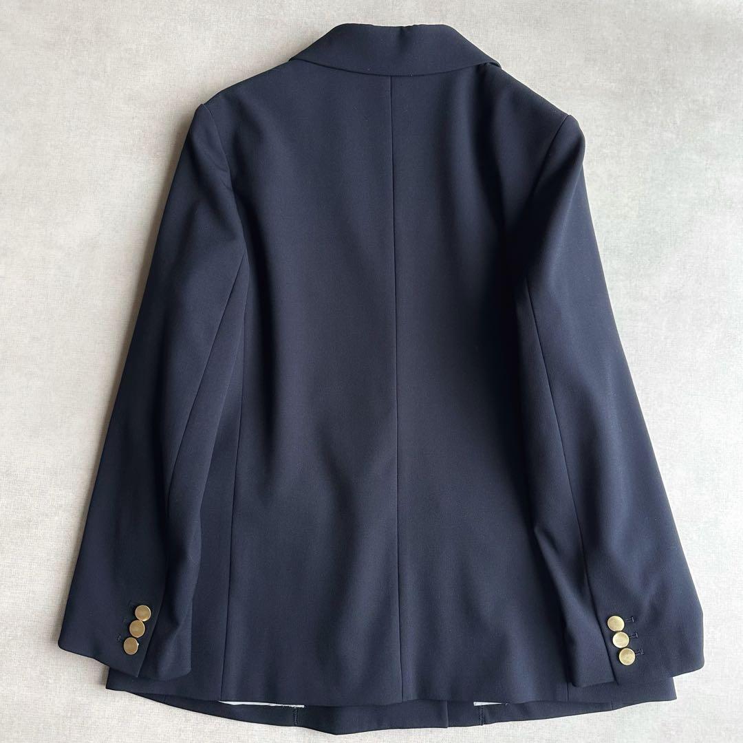 美品▲Mila Owen//金ボタンダブルブレストブレザー▲ ネイビー　紺ブレ