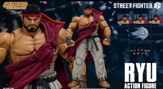新品未開封 ストームコレクティブルズ　ストリートファイター RYU フィギュア