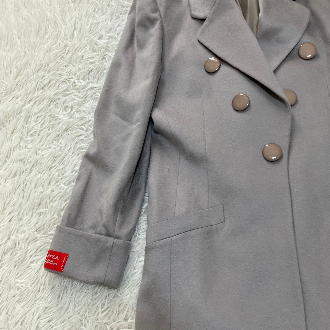 新品 ピエロマッサ ロングジャケット チェスターコート カシミヤ１００％ ３８