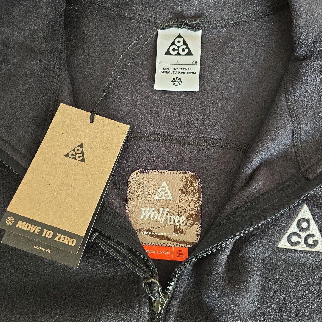 nike acg wolf tree vest black ウルフツリー