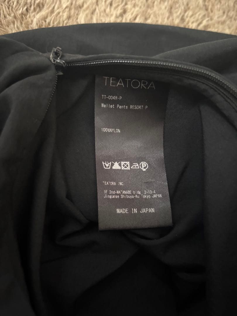 TEATORA PACKABLE wallet pants RESORT 【3】