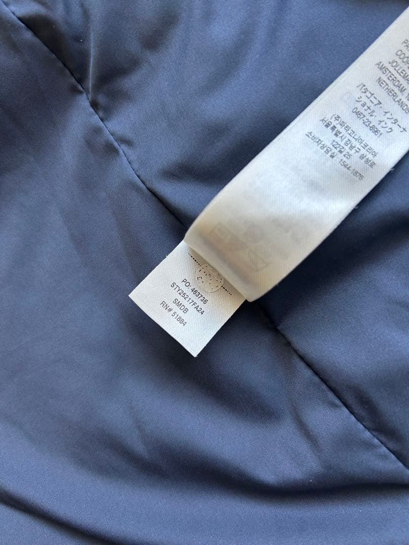 patagonia ベスト S グレー