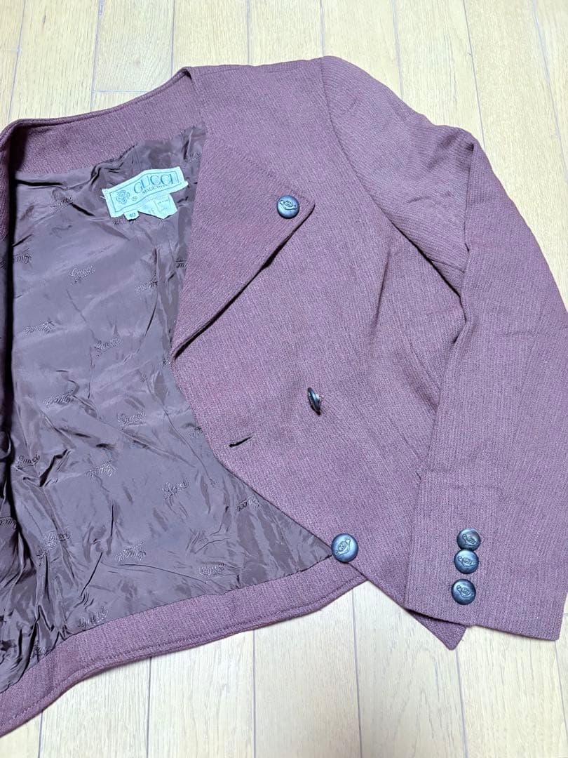 OLD GUCCI ダブルブレストジャケット