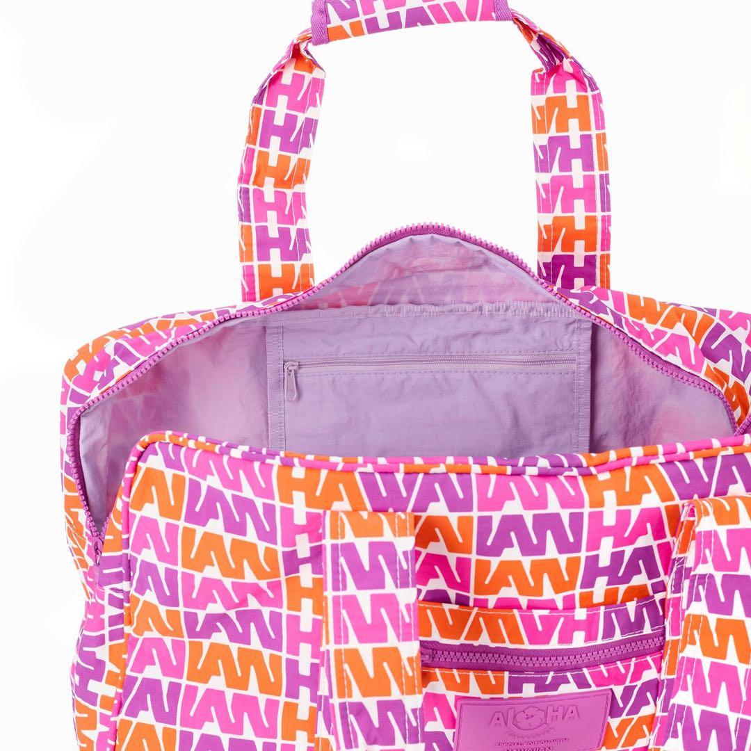 【新品】アロハコレクション　ハワイアン航空コラボ　ボストンバック