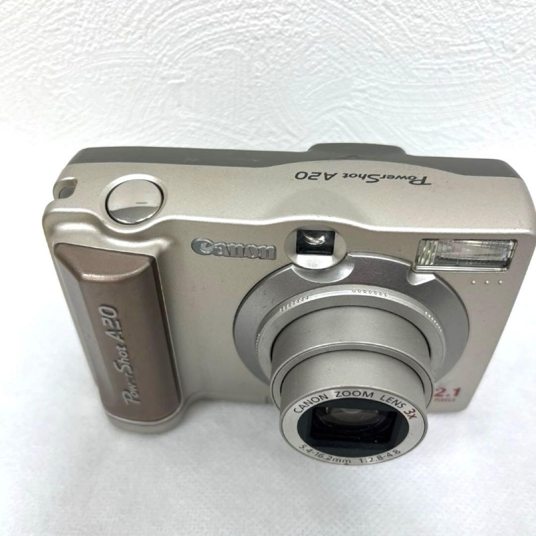 【通電確認済】Canon PowerShot A20 キヤノン デジカメ