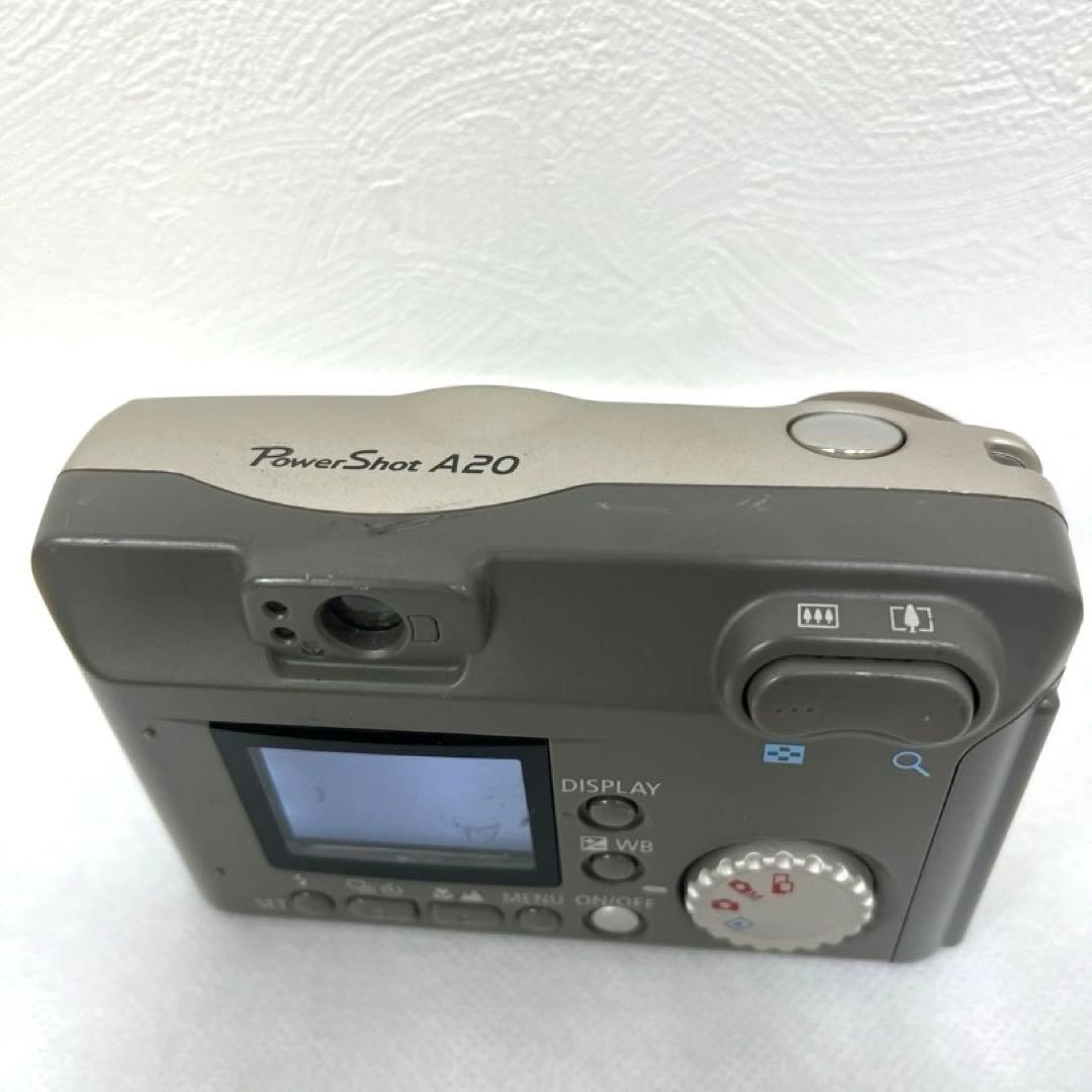 【通電確認済】Canon PowerShot A20 キヤノン デジカメ