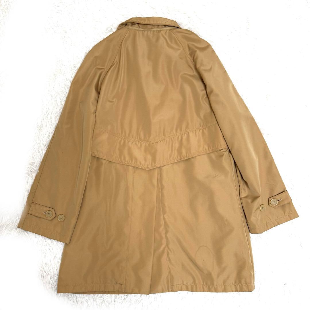 Burberry London ノバチェック スタンドカラー コート L