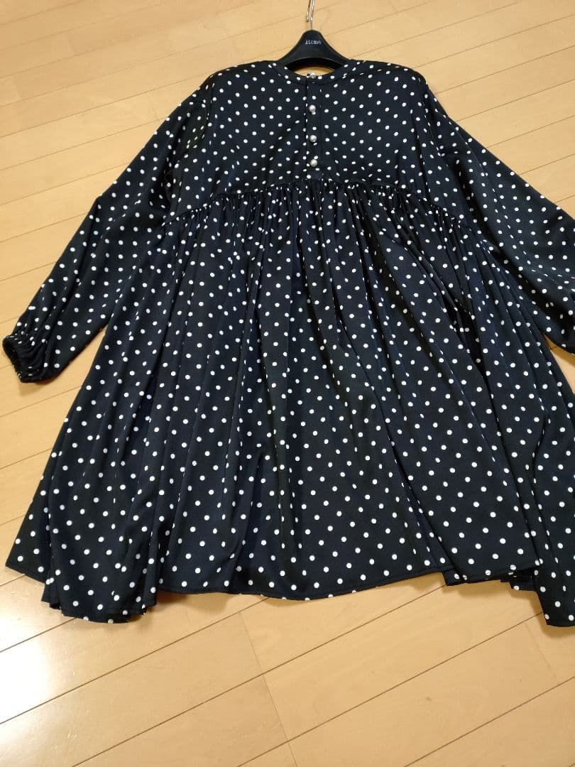 専用です！ 美品！　ビアズリー水玉ギャザーチュニックワンピース