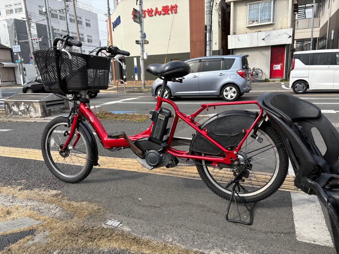 中古20㌅YAMAHA電動アシスト自転車　8.7Ah 大阪　015