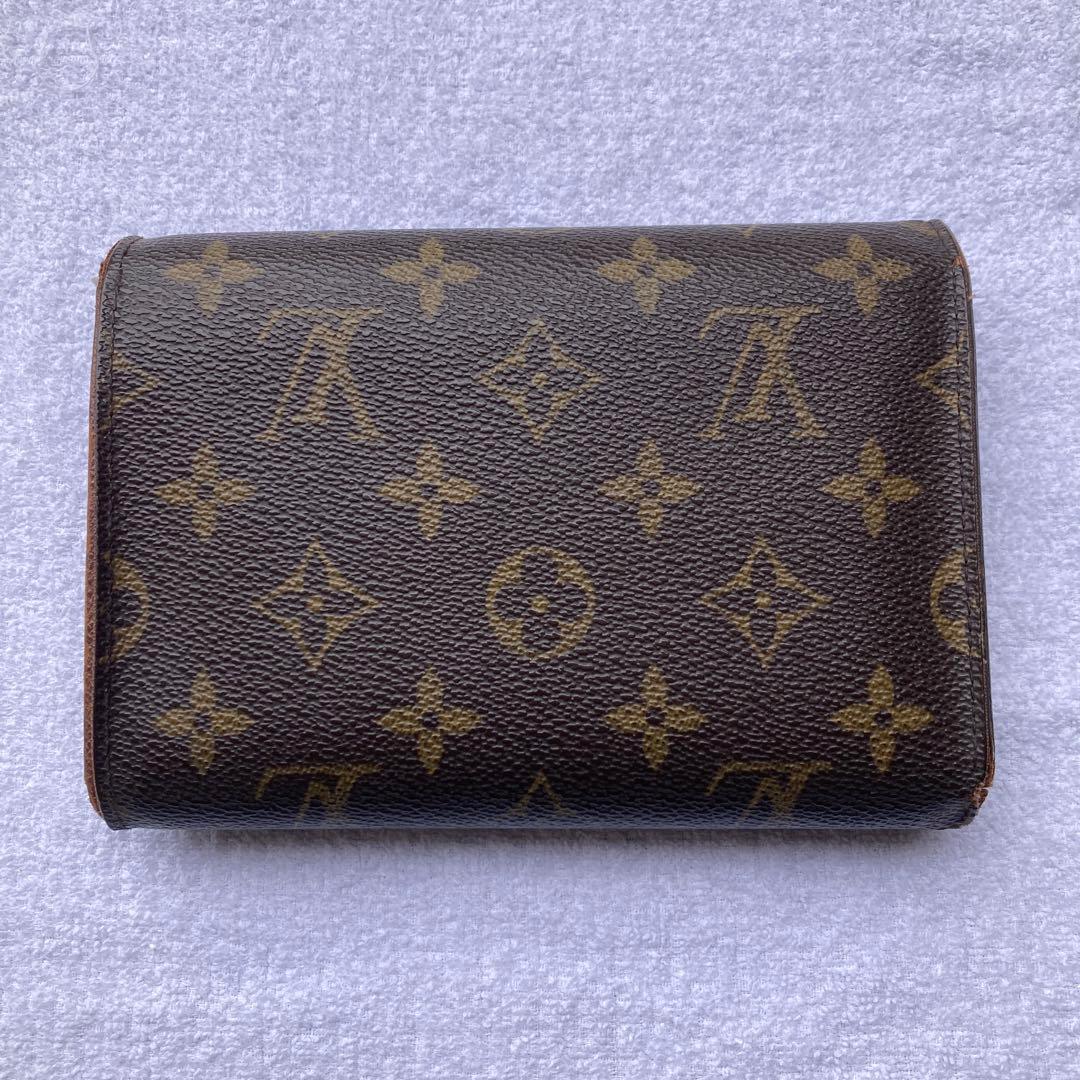 LOUIS VUITTON ルイヴィトン モノグラム 三つ折り財布