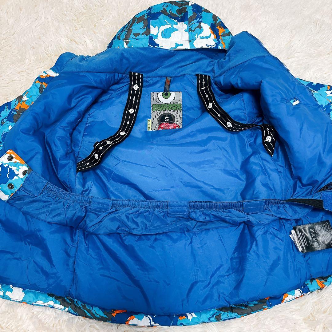 BURTON キッズ スキーウェア ボード 2点セット ジャケット ズボン 迷彩