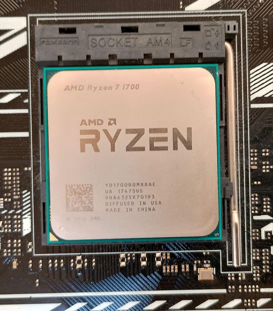 ASUS PRIME X370-PRO + Ryzen 7 1700 セット