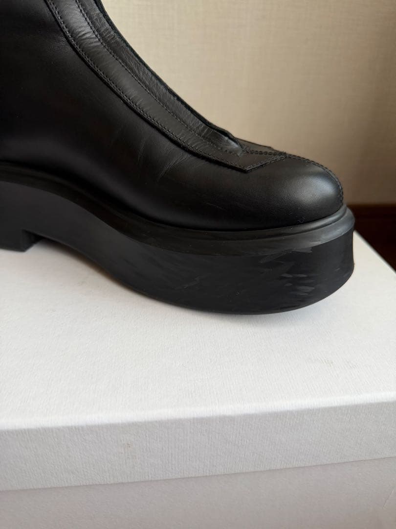 THE ROW Zipped Boot 39 ブラック