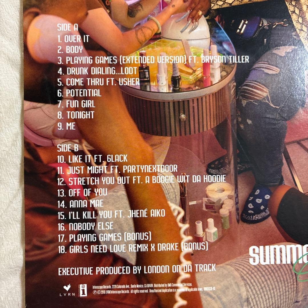 Summer Walker LIZZO 2レコード まとめ売り 洋楽レコード
