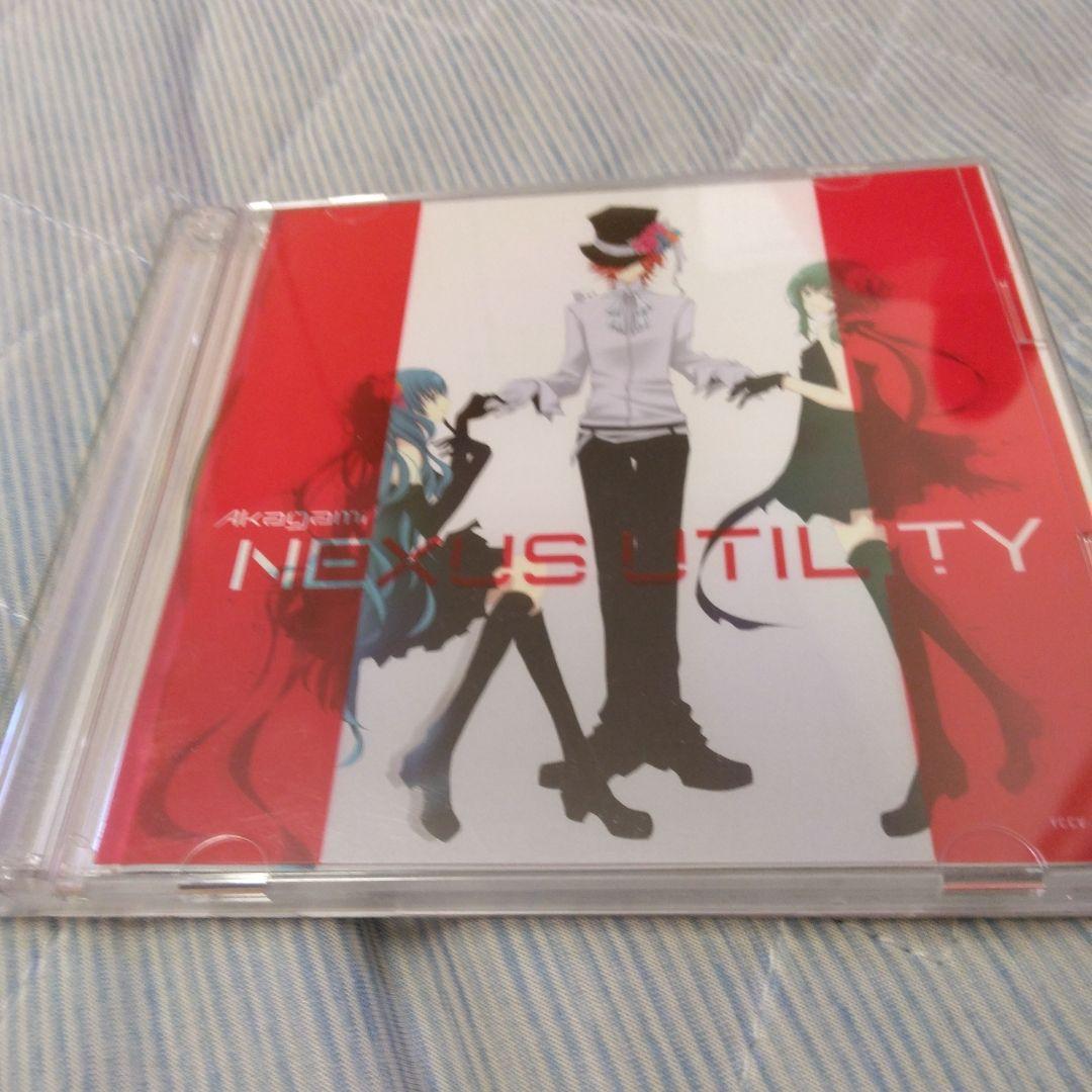 サイン入り　特典付き　赤髪　NEXUS UTILITY　ボカロ　CD　初音ミク