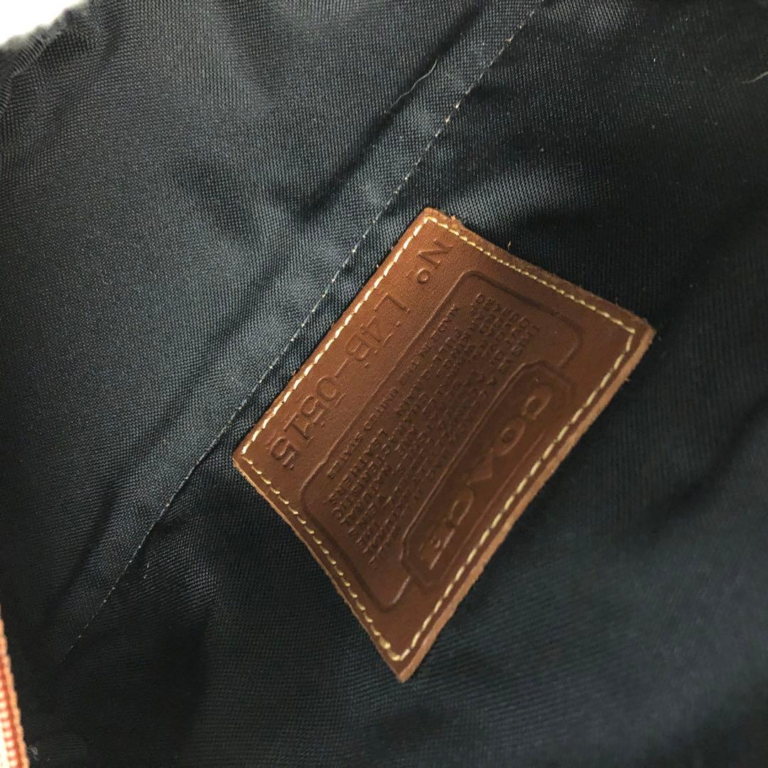 希少✨　COACH オールドコーチ　ボディバッグ　ウエストポーチ　ブラウン
