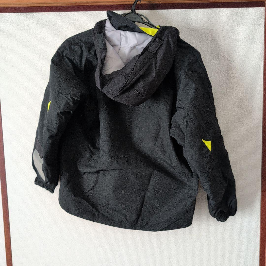 DESCENTE デサント スキーウェア 140cm 上下セット 男の子 黒×黄