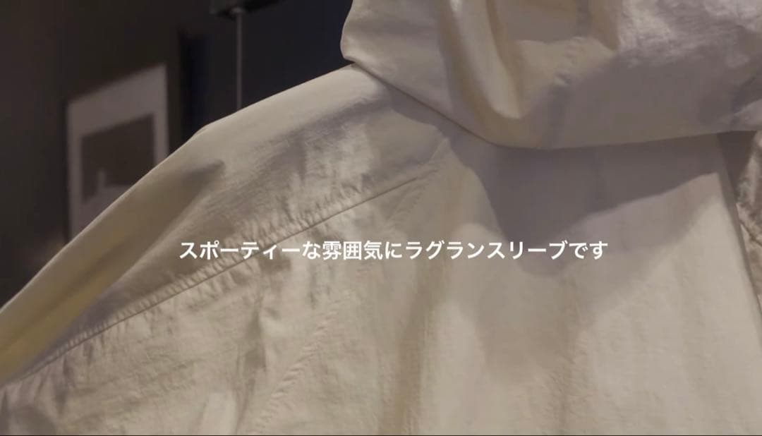 K*i様 TIME IS ON 【NYLON STAND HOODED JUMP