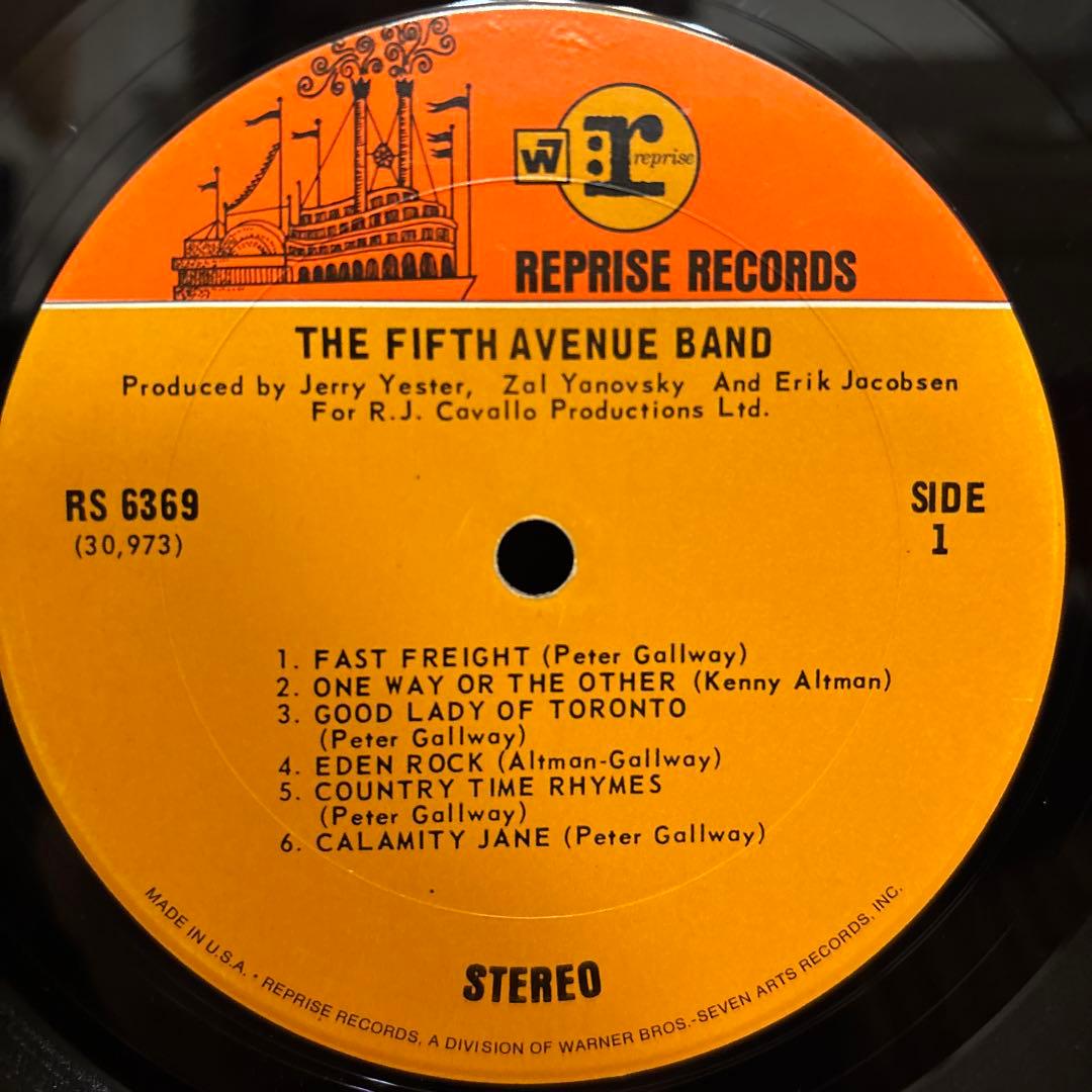 USオリジナル盤 The Fifth Avenue Band レコード LP