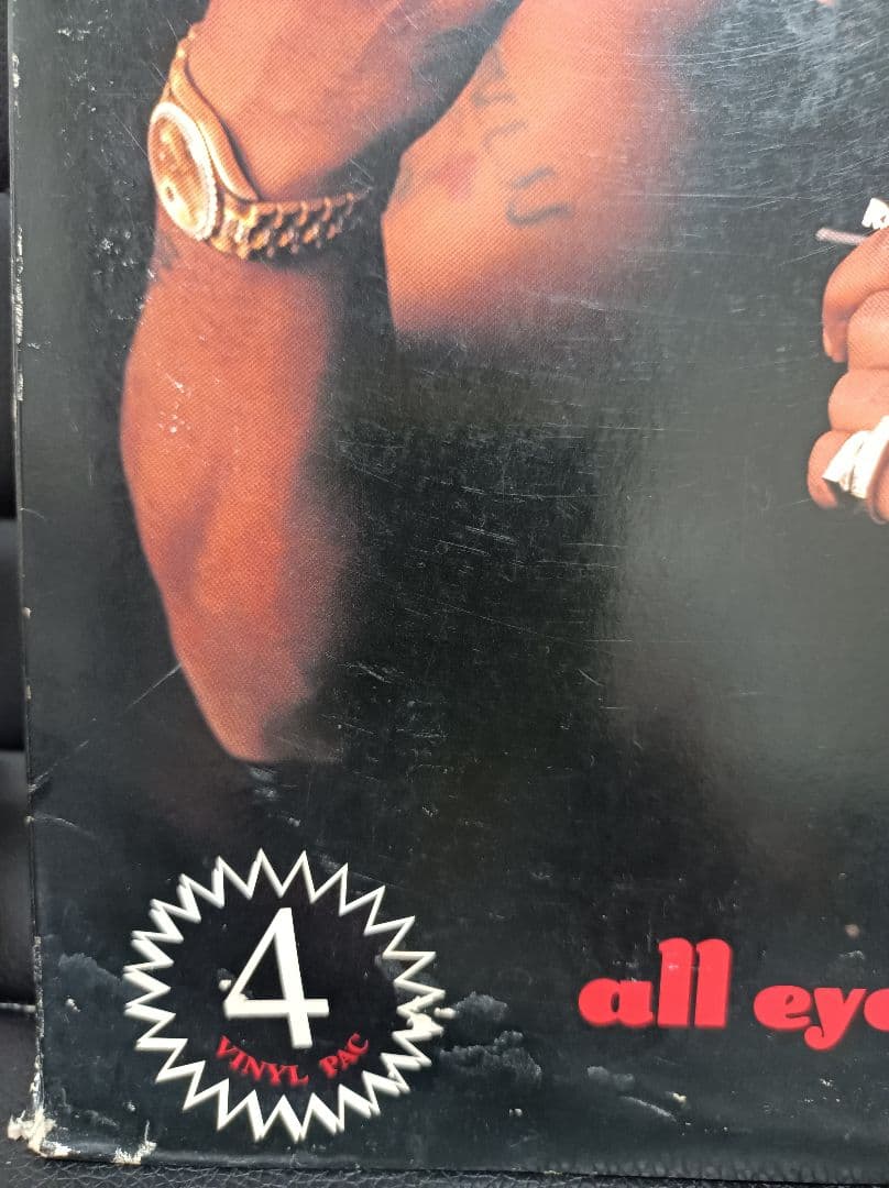 2Pac All Eyez On Me USオリジナル　LPレコード　4枚組