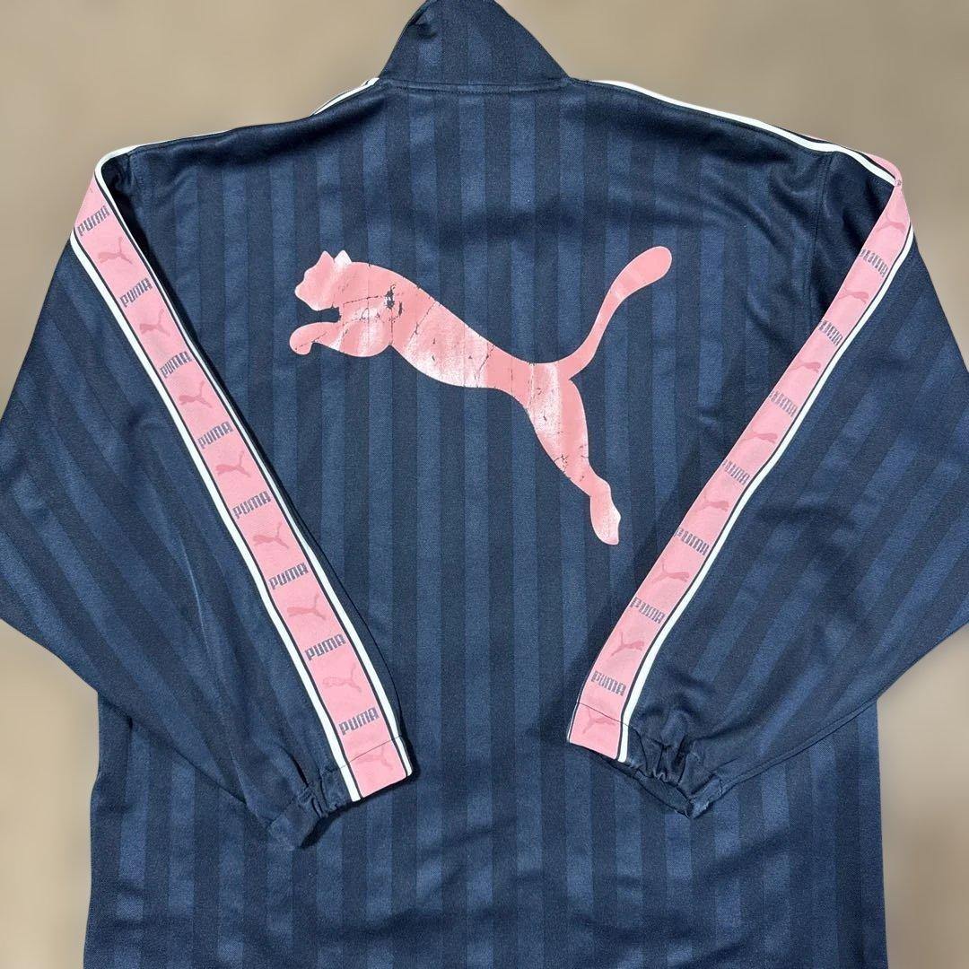 PUMA ジャージ上下セット ネイビー/ピンク