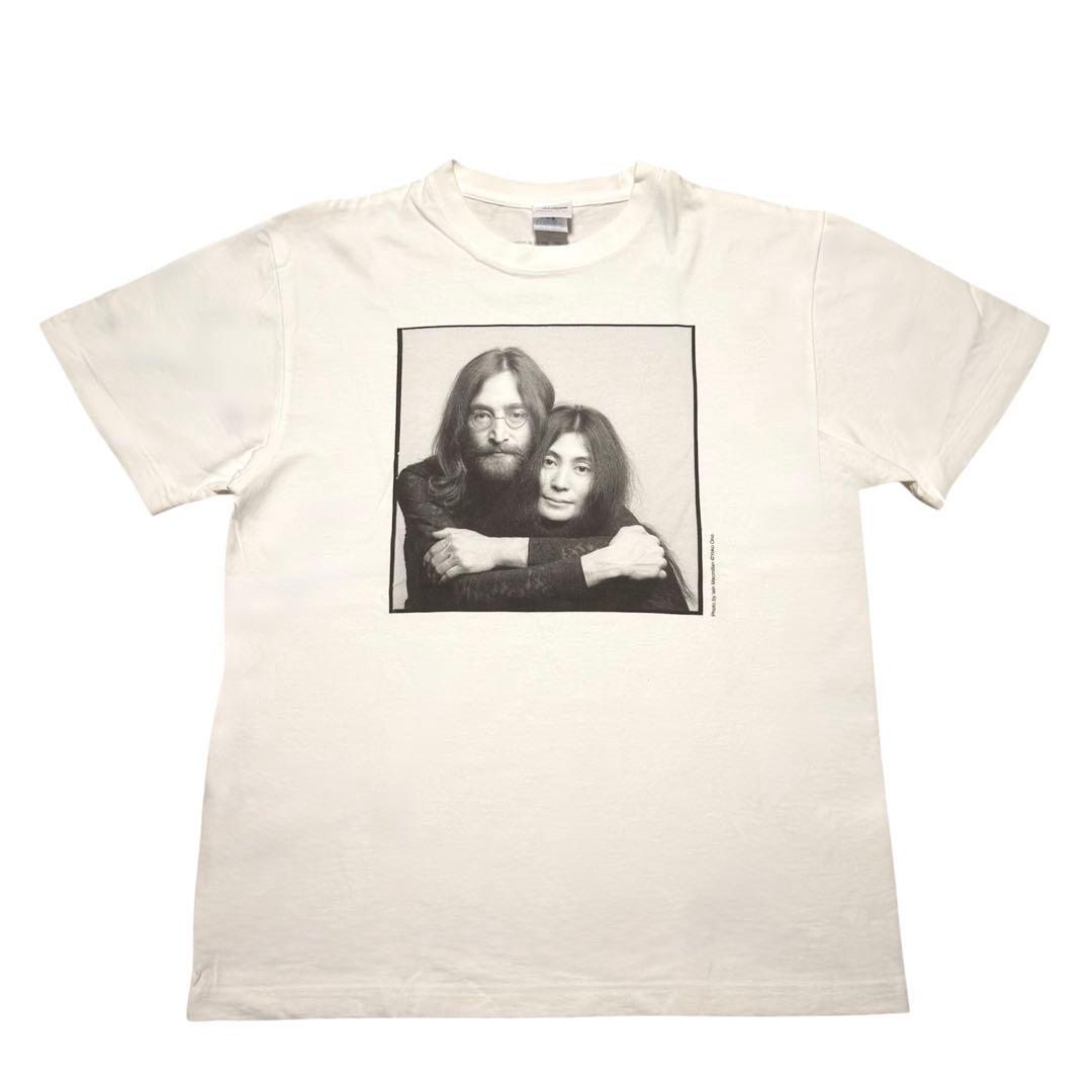 激レア ジョンレノン & オノヨーコ公式限定フォトTシャツ希少アートムービー