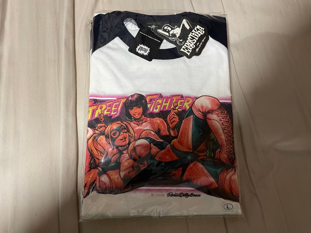 【未開封品】EROSTIKA ストリートファイター　3/4sleeve Tシャツ