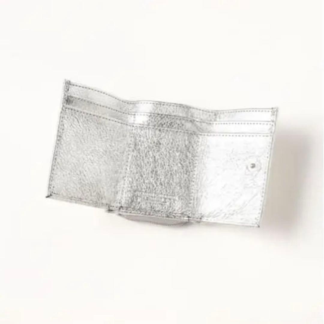 GIANNI CHIARINI / メタリック コンパクトウォレット