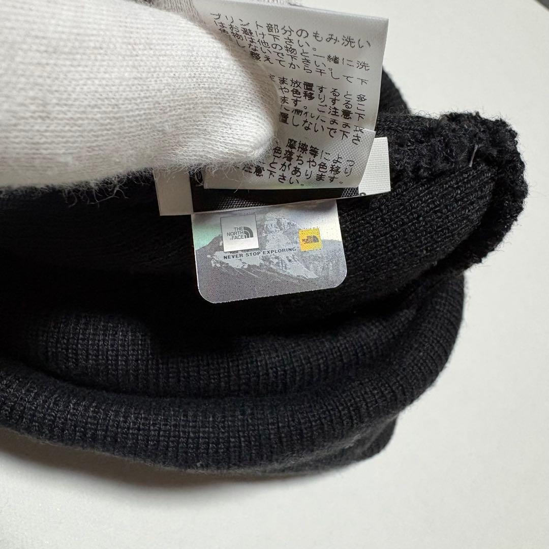 supreme×THE NORTH FACE ニット帽 ブラック