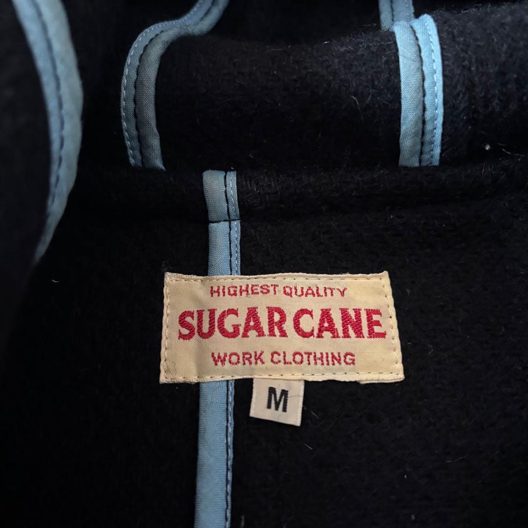 ジャケット・アウター SUGAR CANE wool duffle coat BLK