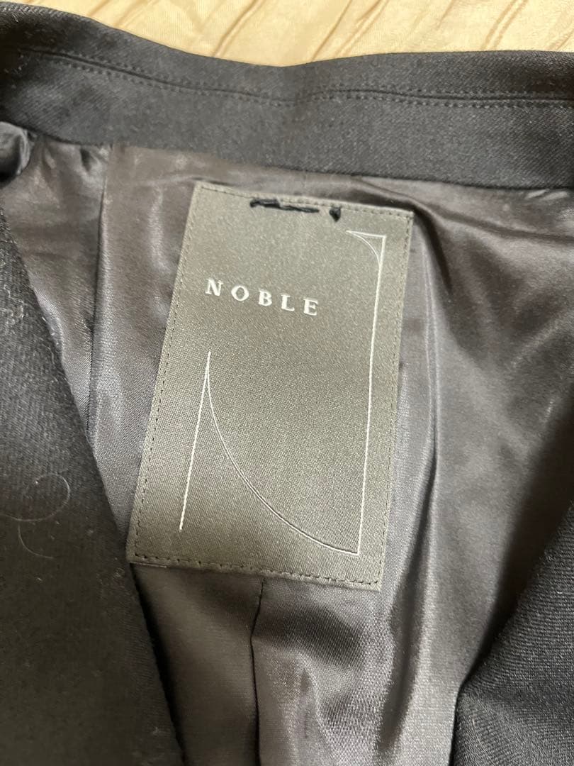 NOBLE ウールミルドピークドラペルジャケット