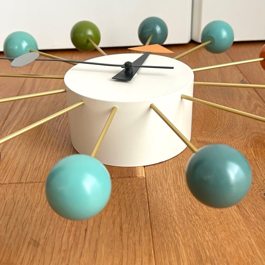 正規品　ジョージネルソン　ボールクロック　vitra社 ウォールクロック