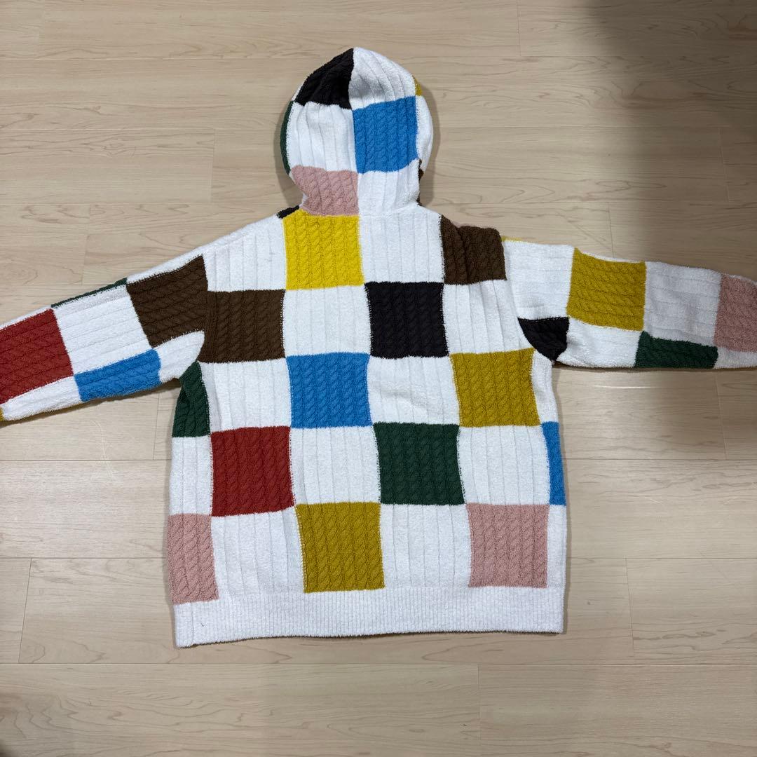 EAMES ジェラートピケコラボ　ルームパーカー　メンズ　Lサイズ