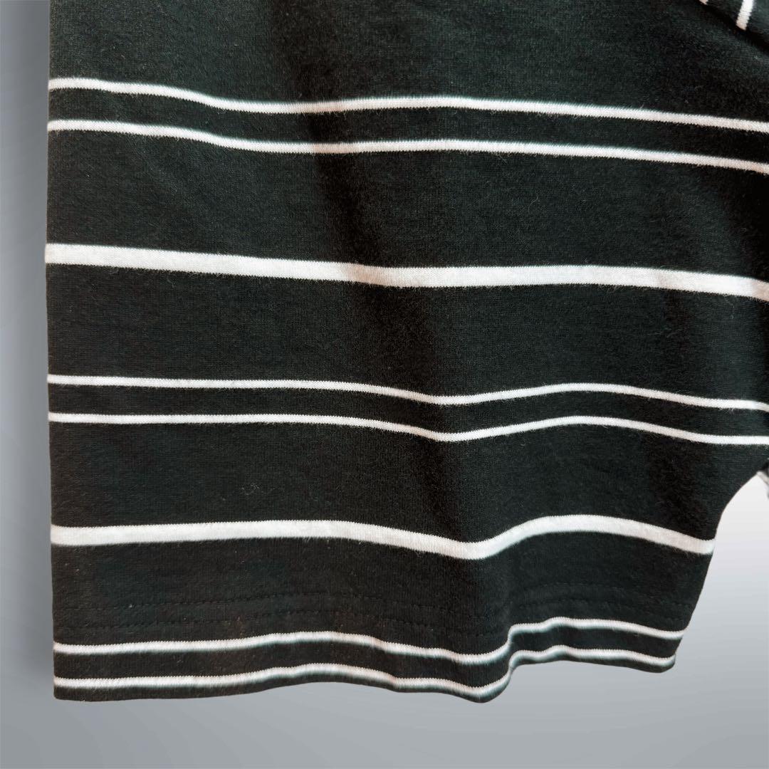 トップス COOTIE / Supima Border Oversized SS Tee