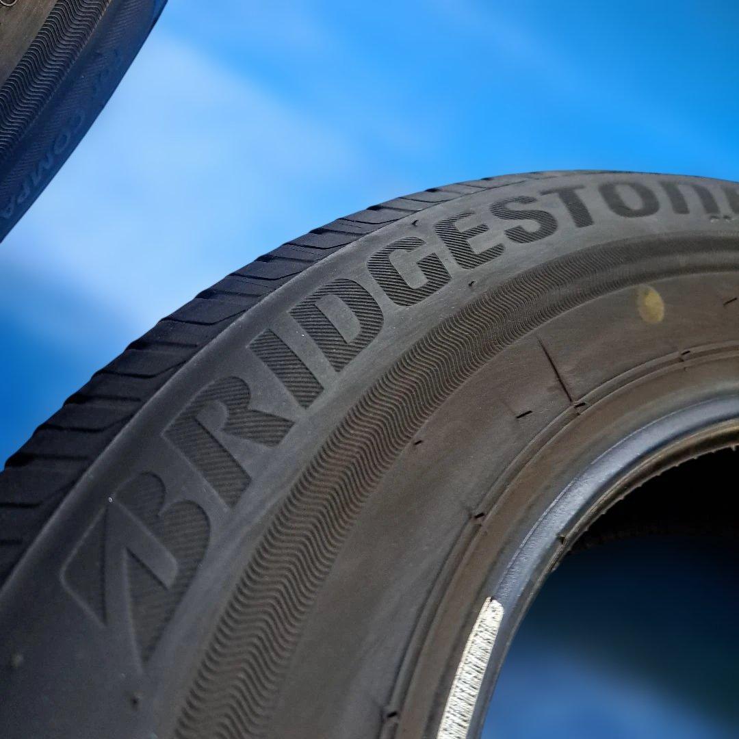 1本パンク修理跡★155/80R13★BRIDGESTON NH100C送料無料