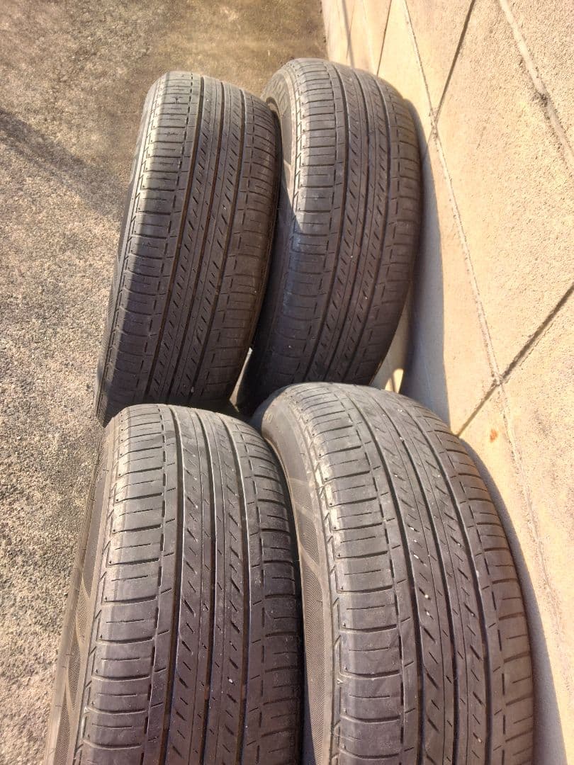 195/65R15 BS夏タイヤ4本中古セット　2021年製