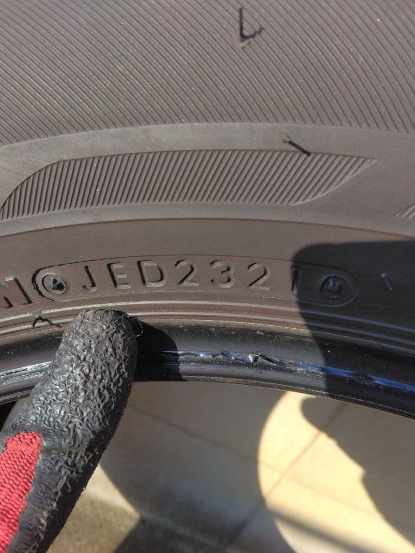 195/65R15 BS夏タイヤ4本中古セット　2021年製