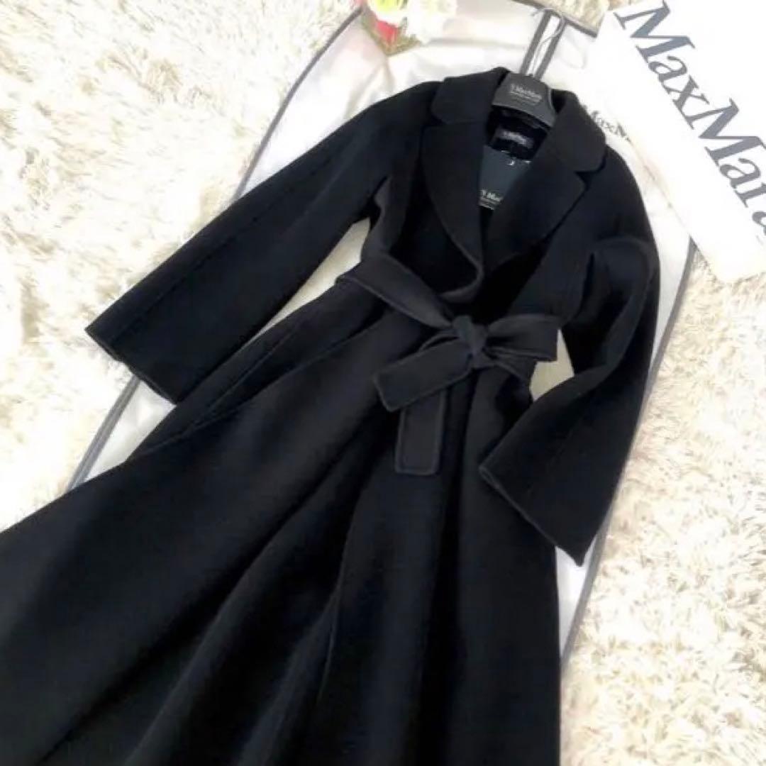 新品タグ付【'S MAX MARA】38ESTURIAクチートアマーノ　ブラック