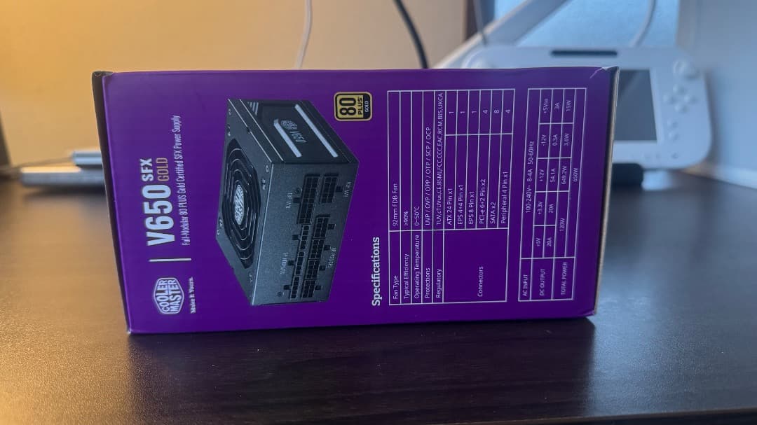 電源ユニット Cooler Master V650 SFX GOLD 650W