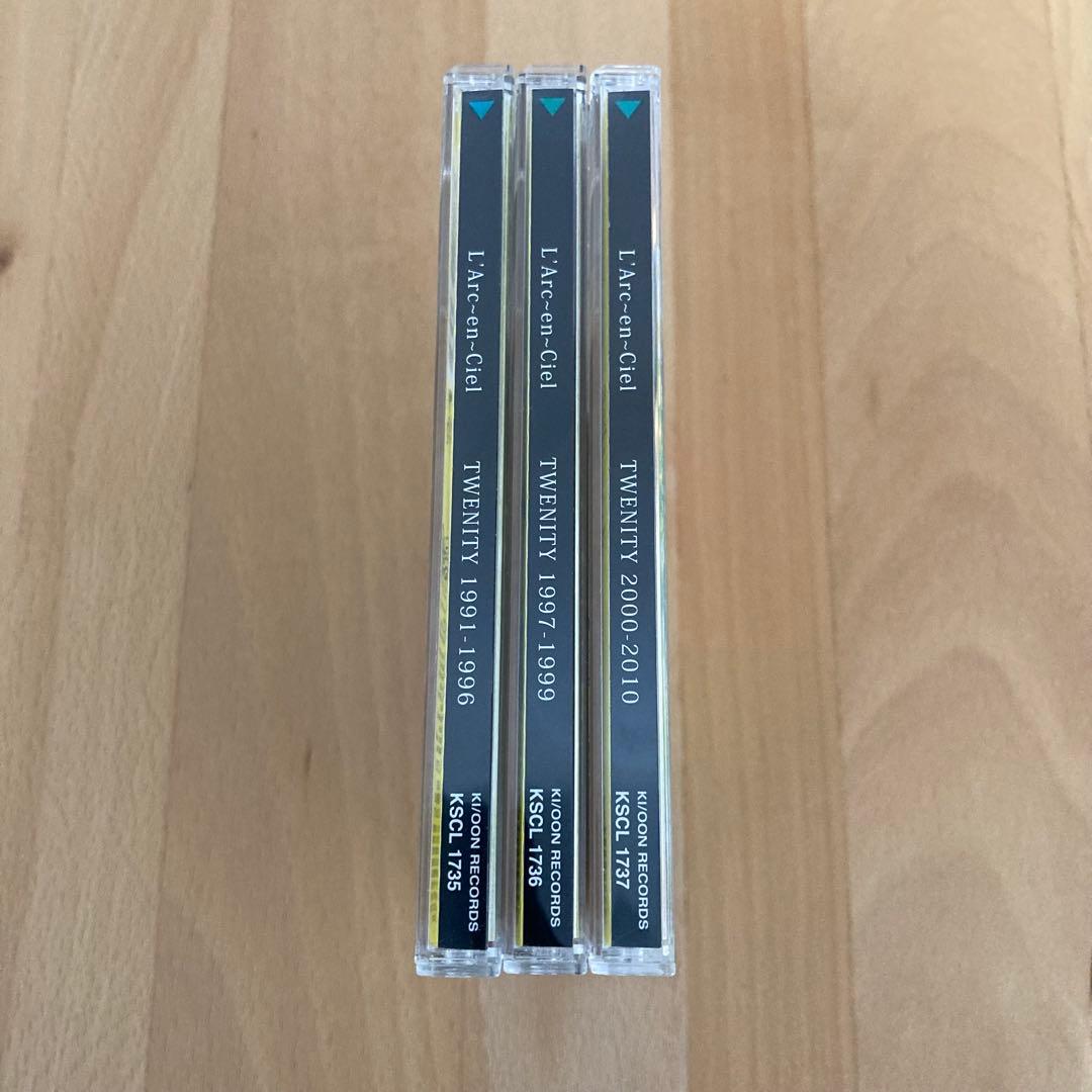 『美品』 L'Arc〜en〜Ciel　TWENITY　3点セット