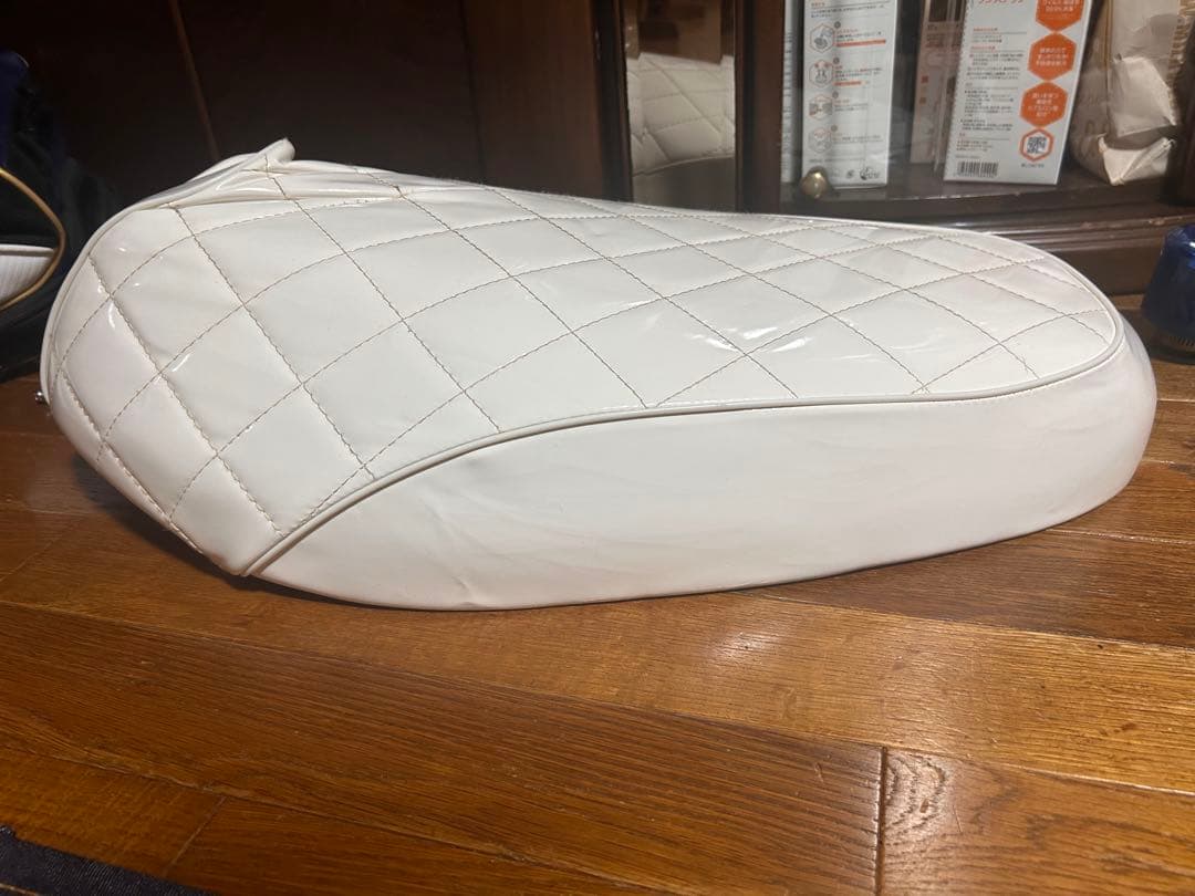 ジョグZRエナメルシート白