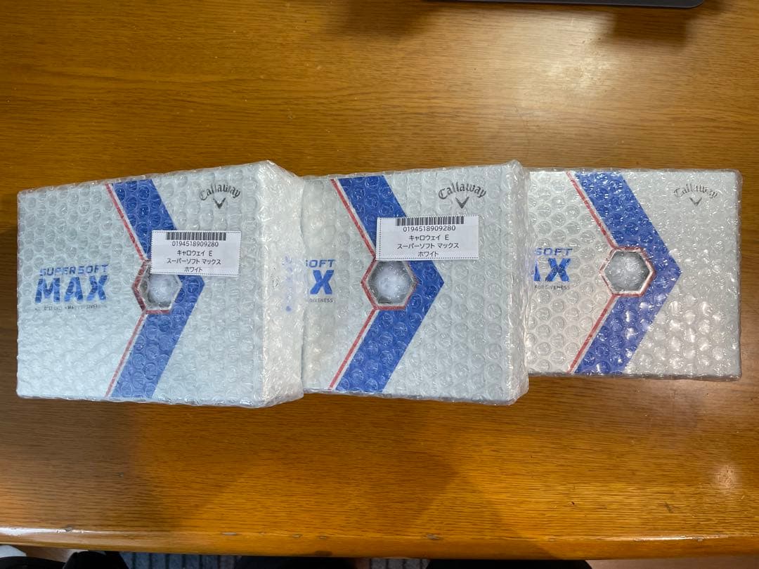 Callaway SUPER SOFT MAX ゴルフボール3ダースセット