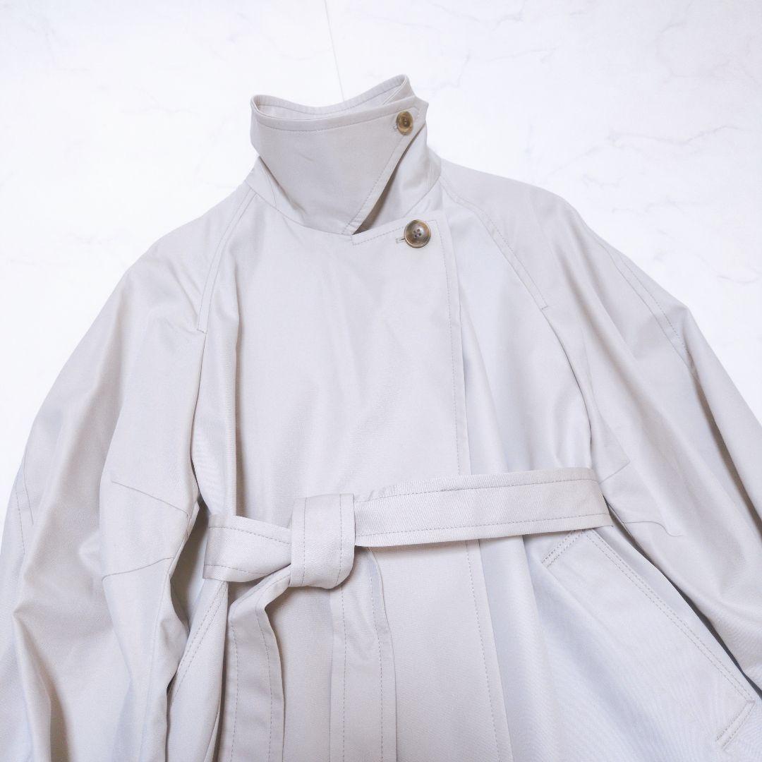 美品✨️25ss Noble グロウツイルアシメトリーカラートレンチコート