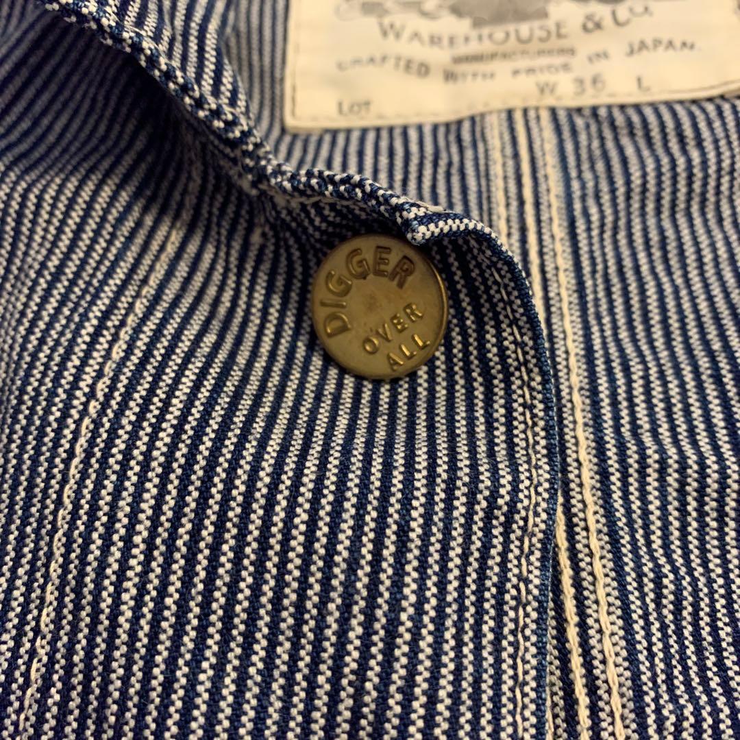 WAREHOUSE & CO. DUCK DIGGER カバーオール 36