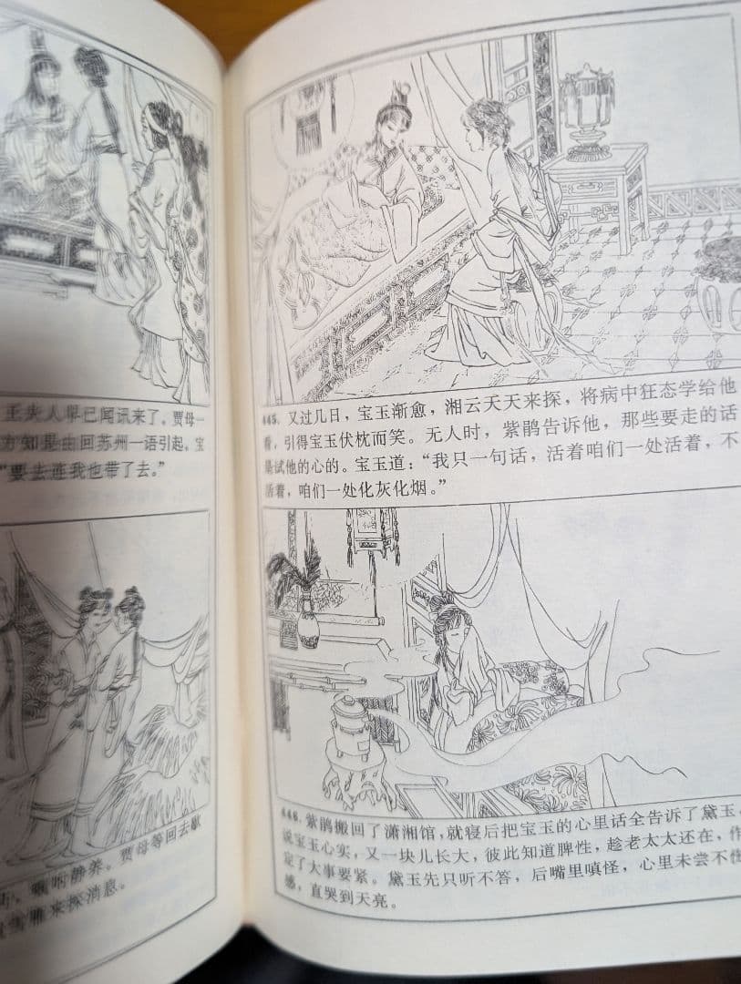 红楼梦 絵画本 中国四大古典文学名著 CD付