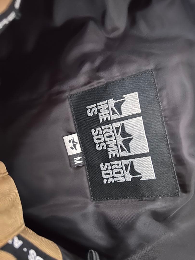 あ*り様 ROME SDSスノボーウェア上下セット　美品　袋付き