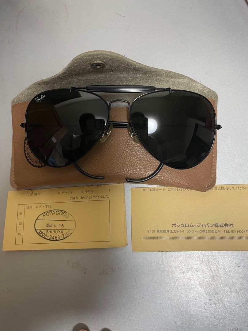 Ray-Ban アビエイター サングラス　ボシュロム