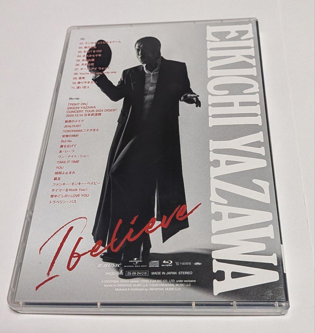 矢沢永吉 I believe CD FC限定盤TYPE-A Blu-ray付レア