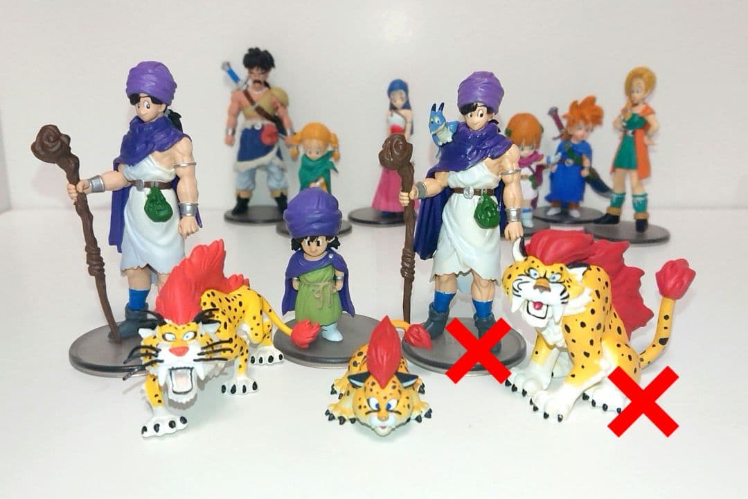 ドラゴンクエスト5 V キラーパンサー＋キャラクターフィギュア全種セット 鳥山明