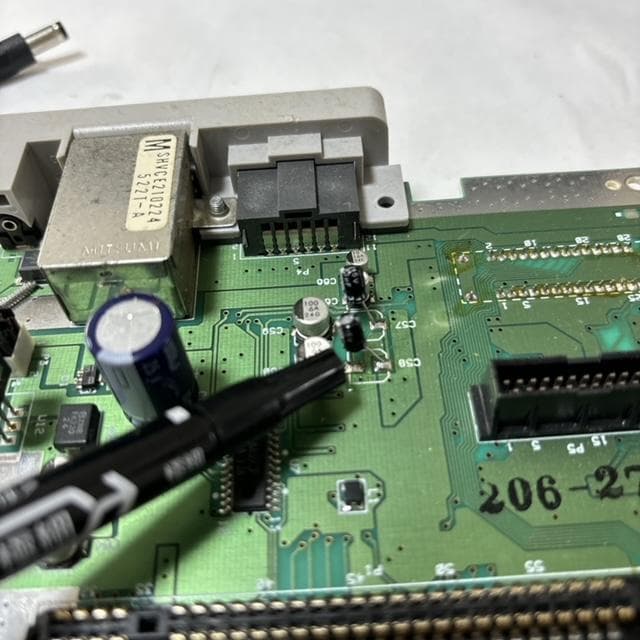 ✅映像コンデンサ新品交換　スーパーファミコン　令和使用レストアゲーム機